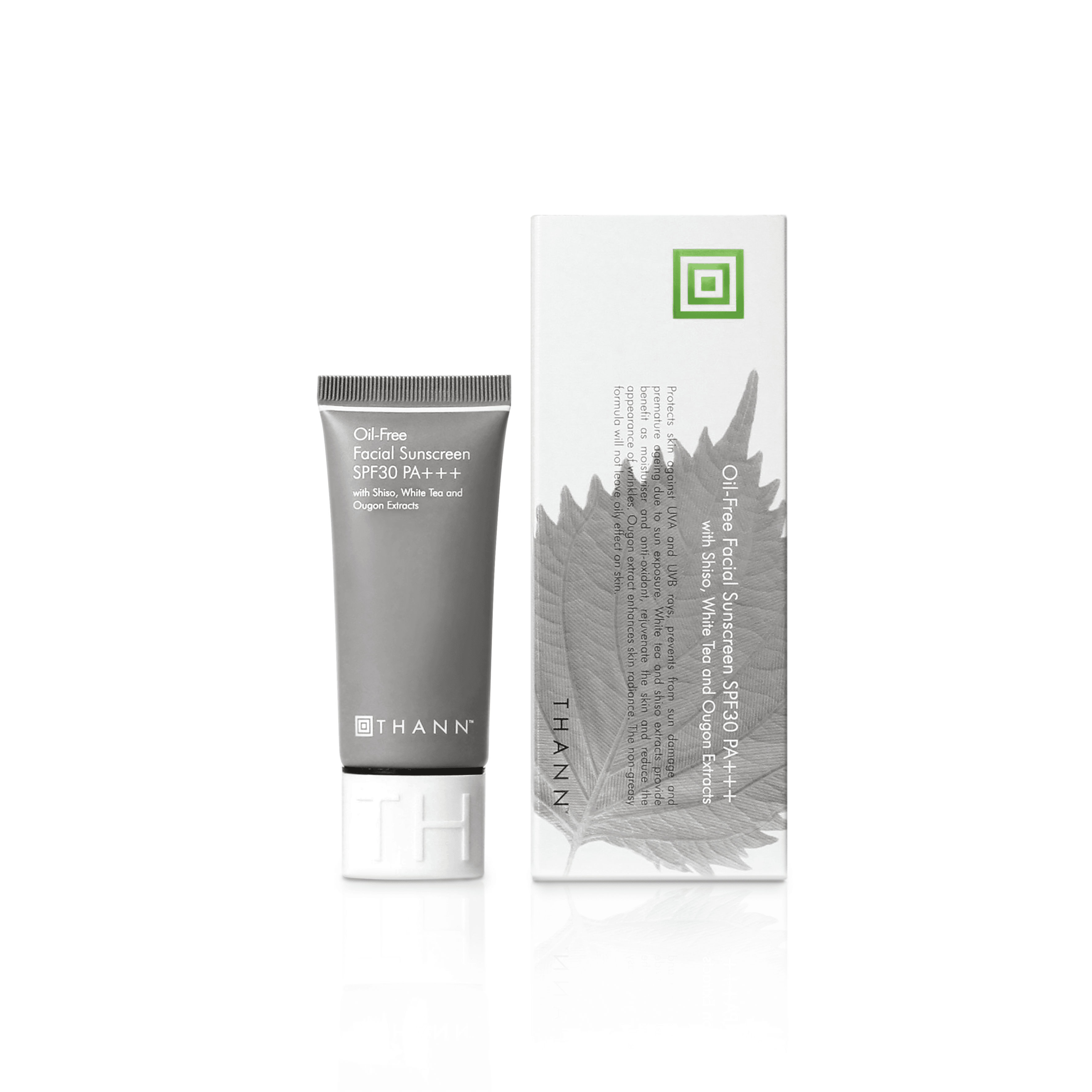 SHISO COLLECTION Oil-Free Facial Sunscreen SPF30 PA+++