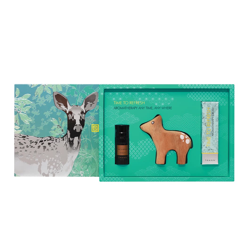 LIMITED EDITION Time To Refresh Set (F Wooden Deer - Doe)