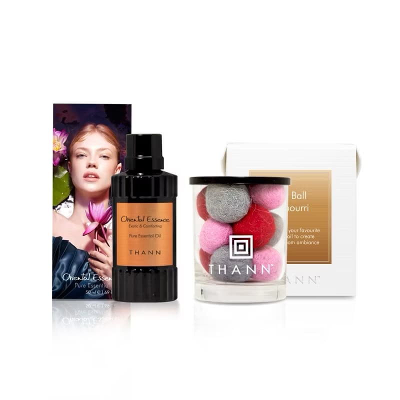 Oriental Essence Essential Oil - Free Felt Ball Potpourri